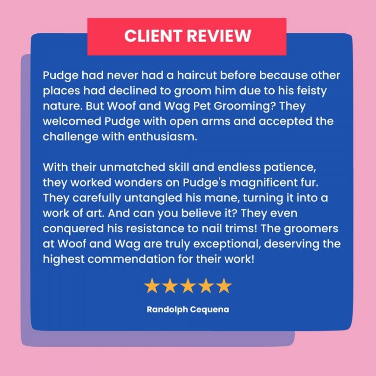 Woof & Wag Pet Grooming in Betterliving, Paranaque Our premium pet